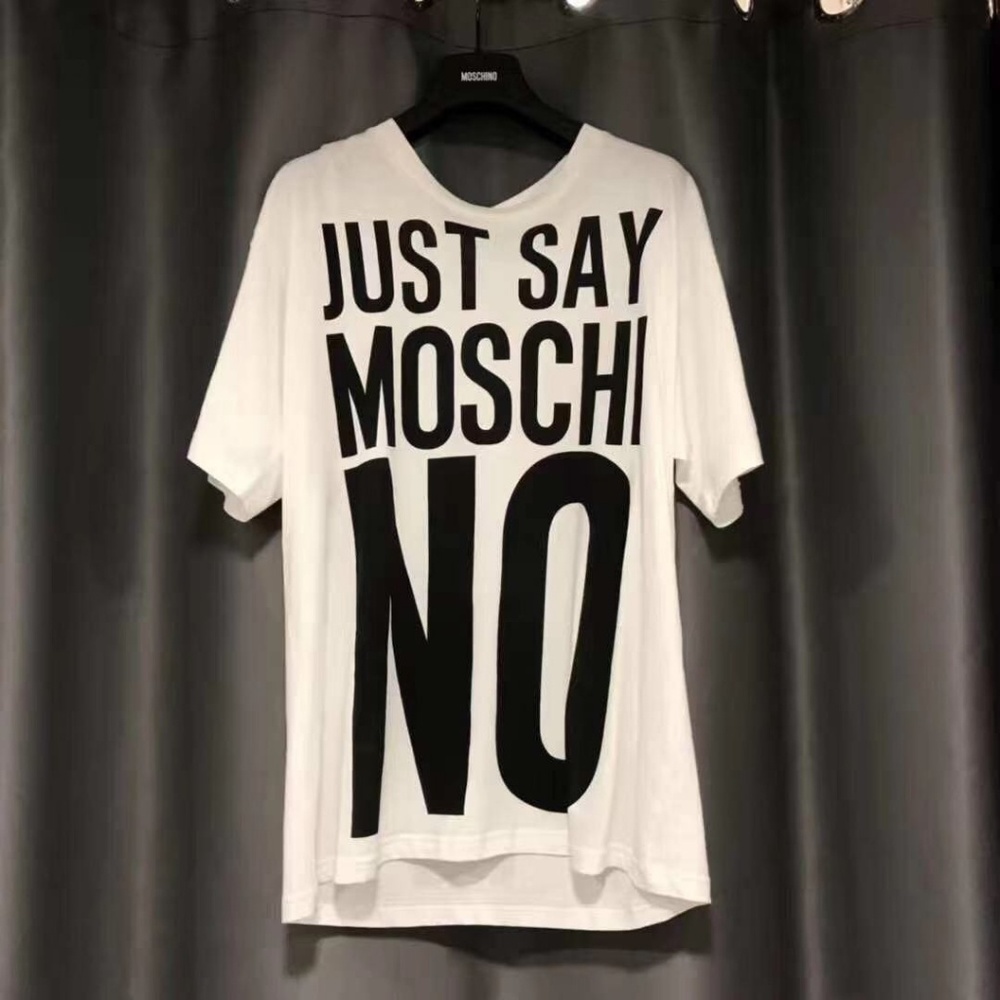 Moschino Just Say Moschino Tee